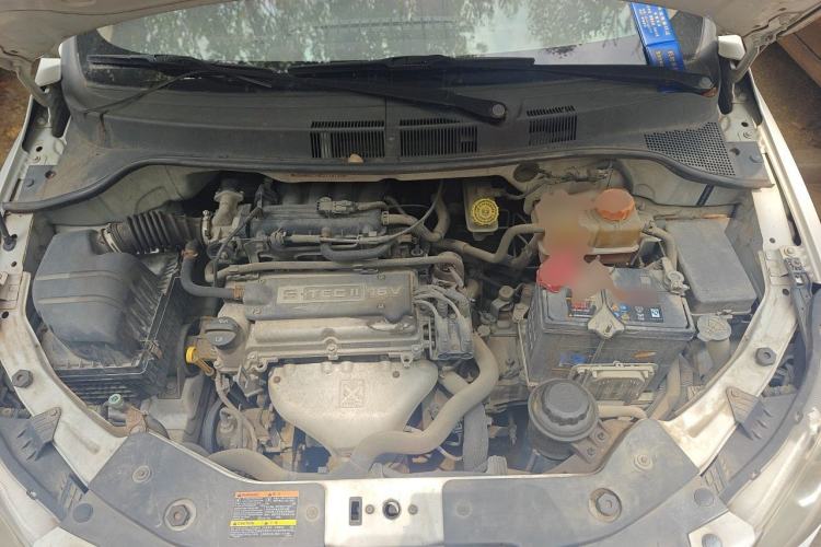 Used Chevrolet Sail 2013 Sedan 1.2L Manual Fashionable Happiness Edition Engine Bay