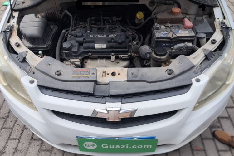 Used Chevrolet Sail 2013 Sedan 1.4L Manual Ideal Happiness Edition Engine Bay
