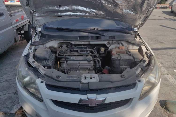 Used Chevrolet Sail 2013 Sedan 1.2L Manual Fashionable Happiness Edition Engine Bay