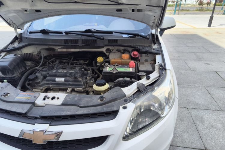 Used Chevrolet Sail 2013 Hatchback 1.4L Manual Enjoyment Edition Engine Bay Left