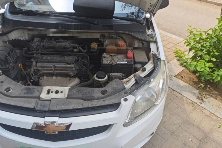 Used Chevrolet Sail 2013 Sedan 1.2L Manual Fashionable Happiness Edition Engine Bay Left