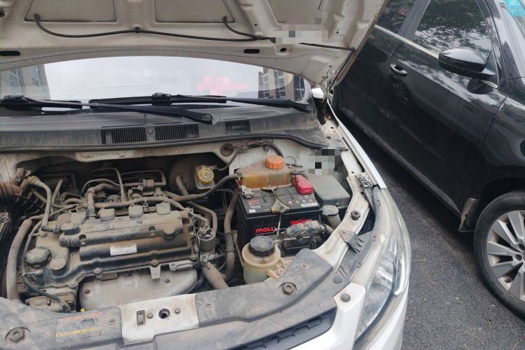 Used Chevrolet Sail 2013 Sedan 1.4L Manual Ideal Happiness Edition Engine Bay Left