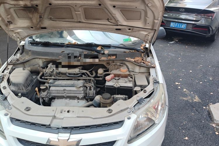 Used Chevrolet Sail 2013 Sedan 1.2L Manual Fashion Edition Engine Bay Left