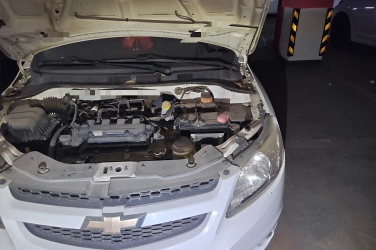 Used Chevrolet Sail 2013 Sedan 1.4L Manual Ideal Edition Engine Bay Left