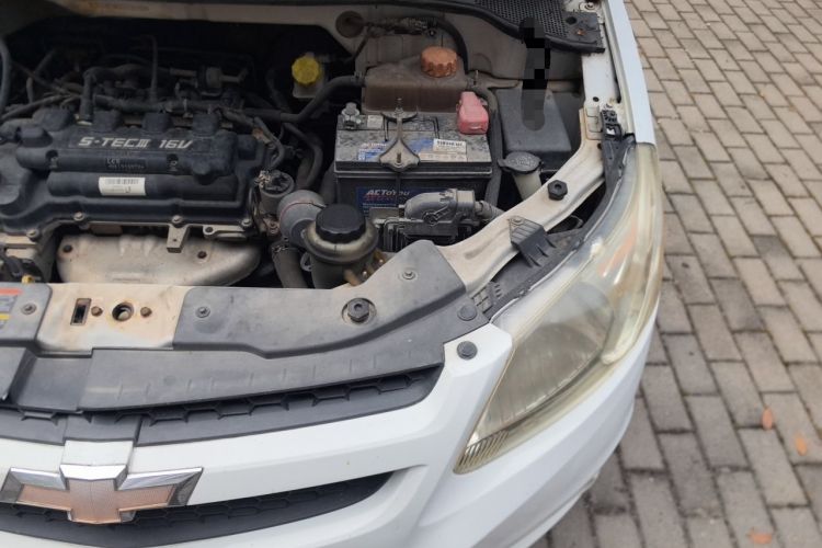Used Chevrolet Sail 2013 Sedan 1.4L Manual Ideal Happiness Edition Engine Bay Left
