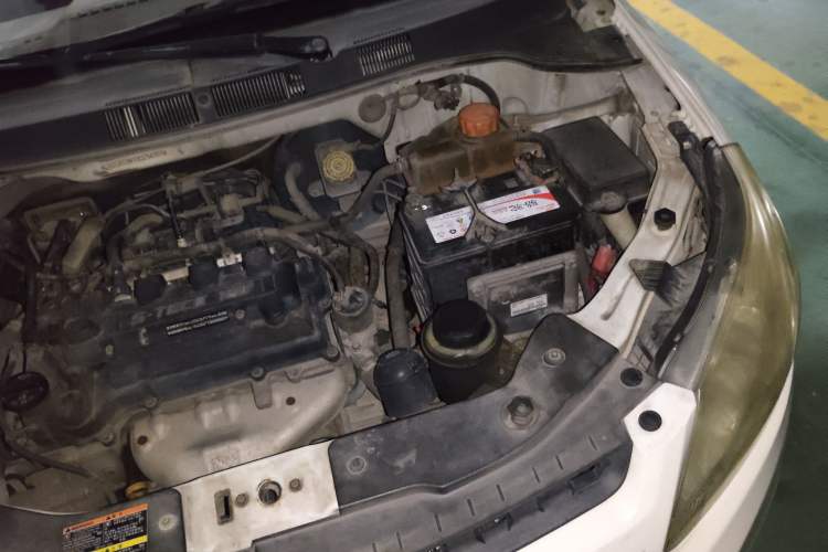 Used Chevrolet Sail 2013 Sedan 1.4L Manual Ideal Happiness Edition Engine Bay Left