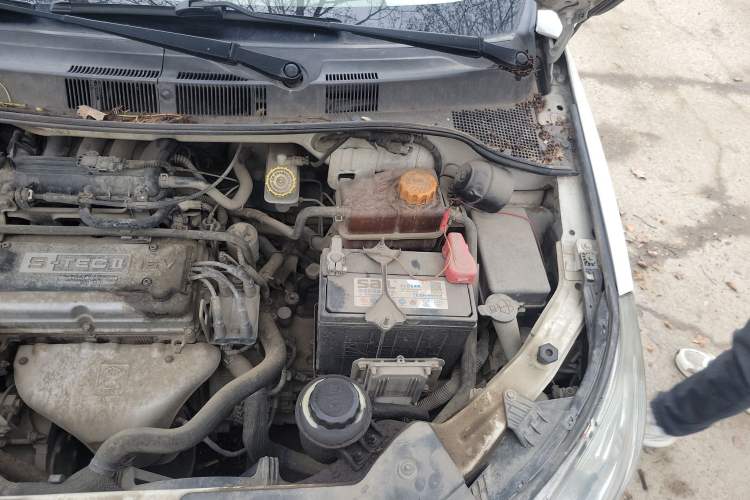 Used Chevrolet Sail 2013 Hatchback 1.2L Manual Ideal Edition Engine Bay Left