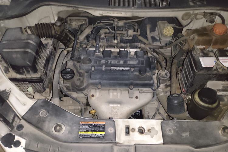 Used Chevrolet Sail 2013 Sedan 1.4L Manual Ideal Happiness Edition Engine Bay