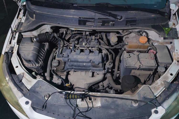 Used Chevrolet Sail 2013 Sedan 1.4L Manual Ideal Happiness Edition Engine Bay