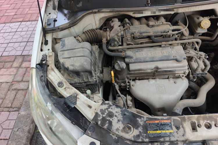 Used Chevrolet Sail 2013 Sedan 1.2L Manual Happiness Edition Engine Bay Right