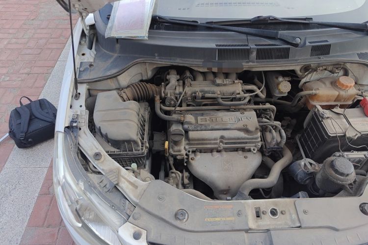 Used Chevrolet Sail 2013 Sedan 1.2L Manual Fashionable Happiness Edition Engine Bay Right