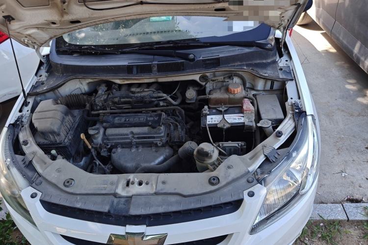 Used Chevrolet Sail 2013 Sedan 1.2L Manual Fashionable Happiness Edition Engine Bay