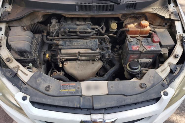 Used Chevrolet Sail 2013 Sedan 1.2L Manual Fashionable Happiness Edition Engine Bay