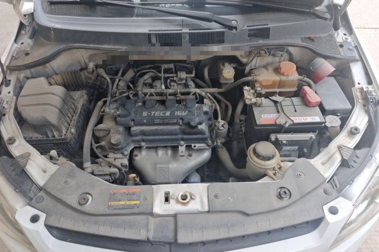Used Chevrolet Sail 2013 Sedan 1.4L Manual Ideal Happiness Edition Engine Bay