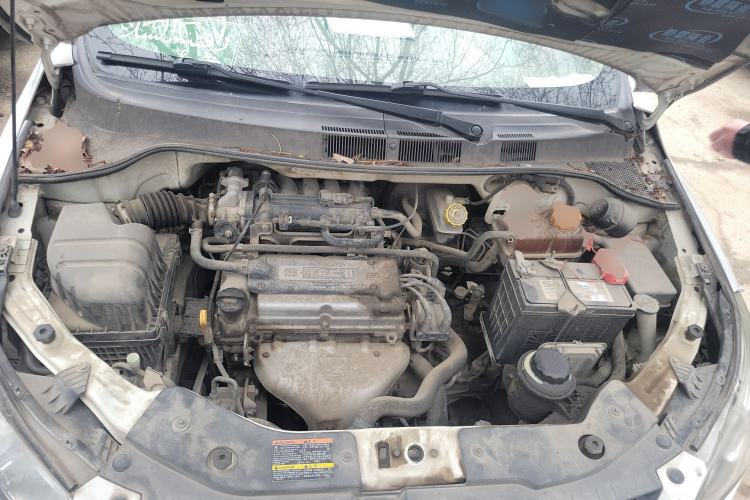 Used Chevrolet Sail 2013 Hatchback 1.2L Manual Ideal Edition Engine Bay