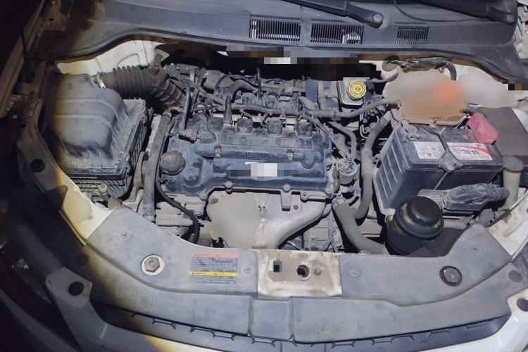 Used Chevrolet Sail 2013 Sedan 1.4L Manual Ideal Happiness Edition Engine Bay