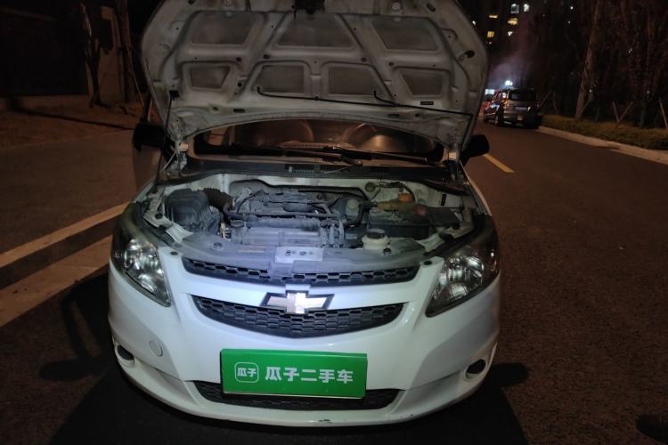 Used Chevrolet Sail 2013 Sedan 1.2L Manual Fashionable Happiness Edition Engine Bay