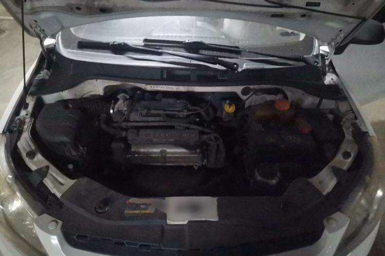 Used Chevrolet Sail 2013 Sedan 1.2L Manual Fashionable Happiness Edition Engine Bay