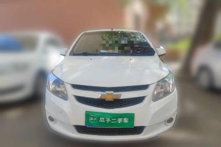 Used Chevrolet Sail 2013 Sedan 1.4L Manual Ideal Happiness Edition Front