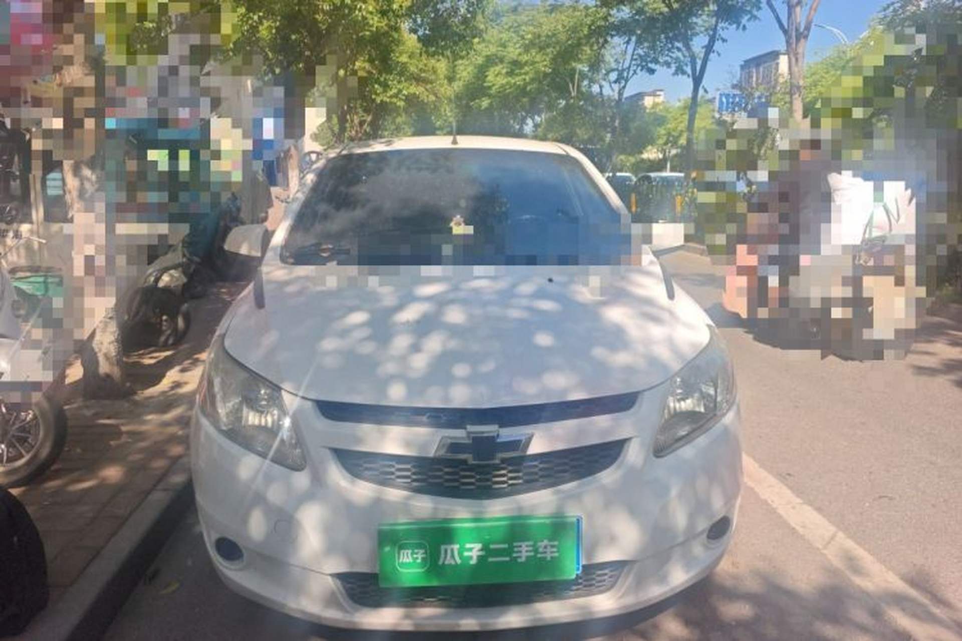 Used Chevrolet Sail 2013 Sedan 1.4L Manual Ideal Happiness Edition Front