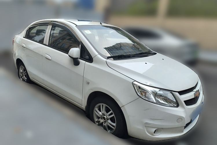 Used Chevrolet Sail 2013 Sedan 1.4L Manual - Youyi Happiness Edition Front Right 45 Deg