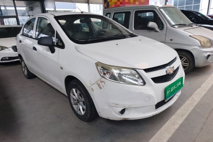 Used Chevrolet Sail 2013 Sedan 1.2L Manual Fashion Edition Front Right 45 Deg