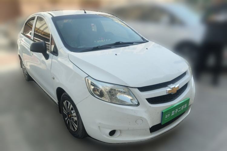 Used Chevrolet Sail 2013 Sedan 1.2L Manual Warm Edition Front Right 45 Deg