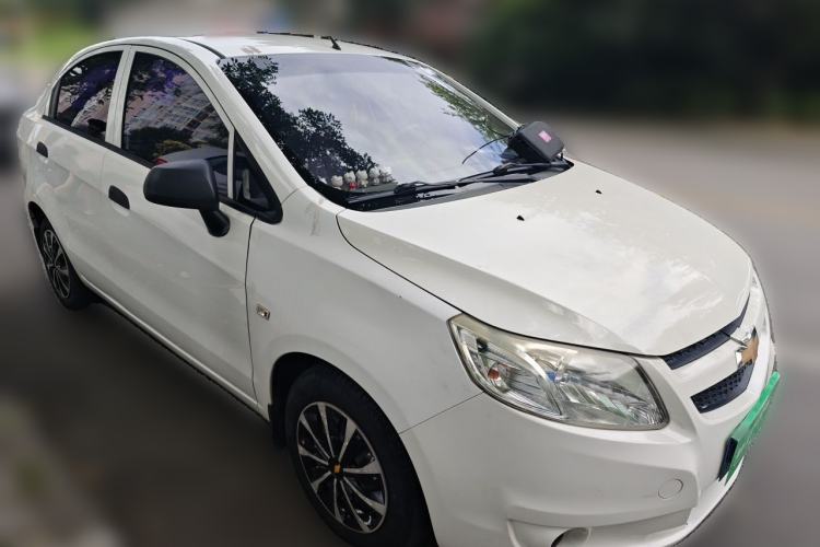 Used Chevrolet Sail 2013 Sedan 1.2L AMT Ideal Edition Front Right 45 Deg