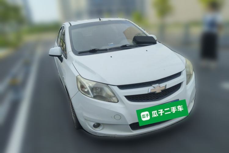 Used Chevrolet Sail 2013 Sedan 1.4L AMT Enjoy Edition Front Right 45 Deg