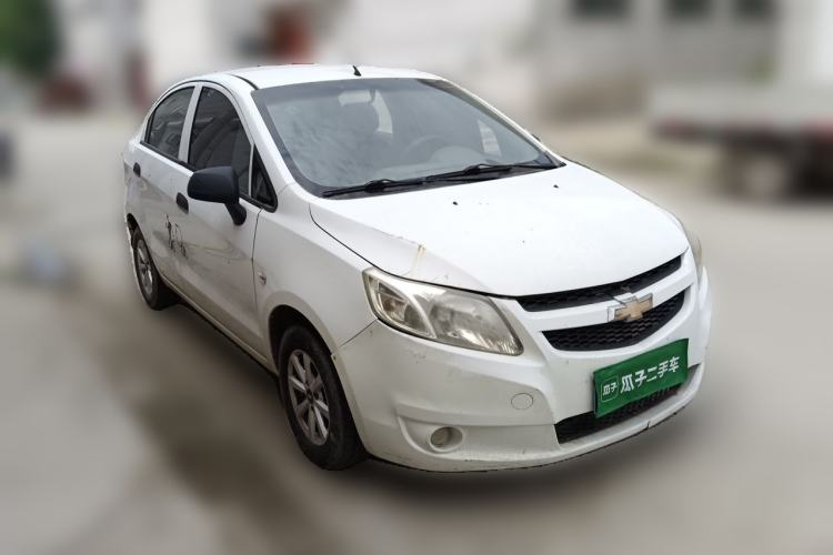 Used Chevrolet Sail 2013 Sedan 1.2L Manual Fashion Edition Front Right 45 Deg