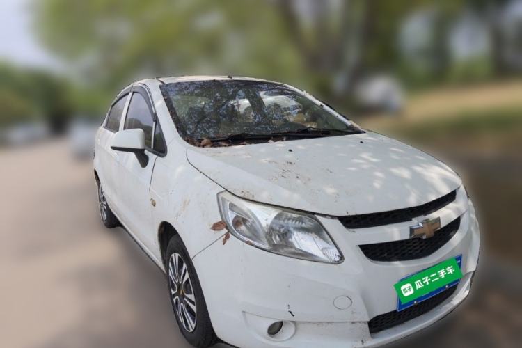Used Chevrolet Sail 2013 Sedan 1.4L Manual - Youyi Happiness Edition Front Right 45 Deg