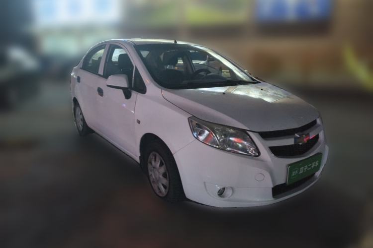 Used Chevrolet Sail 2013 Sedan 1.4L AMT Enjoy Edition Front Right 45 Deg