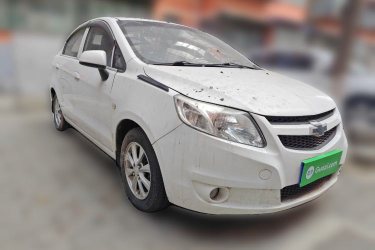 Used Chevrolet Sail 2013 Sedan 1.4L Manual - Youyi Happiness Edition Front Right 45 Deg