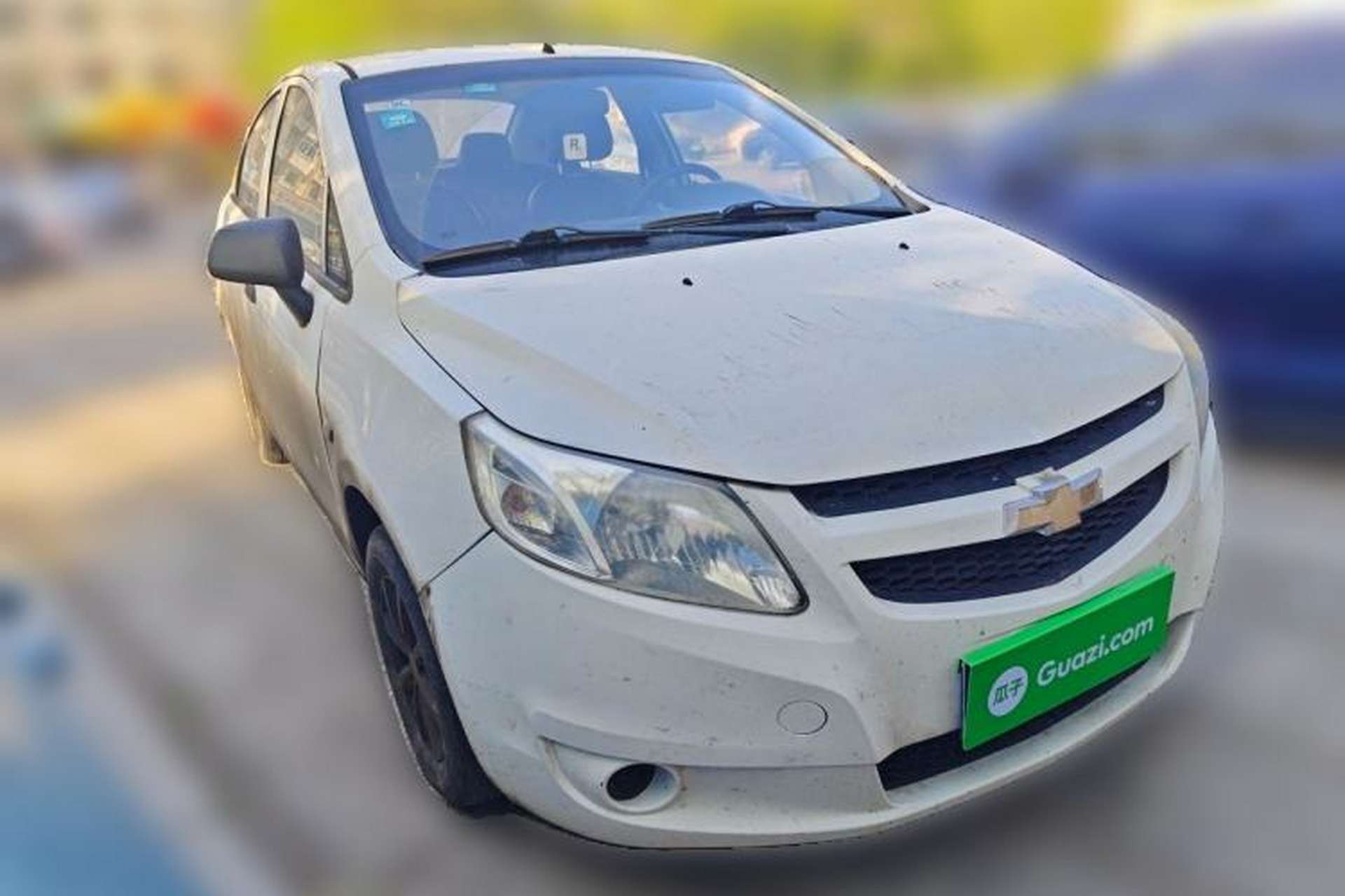 Used Chevrolet Sail 2013 Sedan 1.2L Manual Fashionable Happiness Edition Front Right 45 Deg
