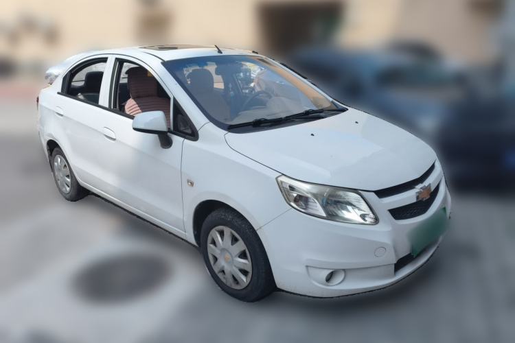 Used Chevrolet Sail 2013 Sedan 1.4L AMT Enjoy Edition Front Right 45 Deg