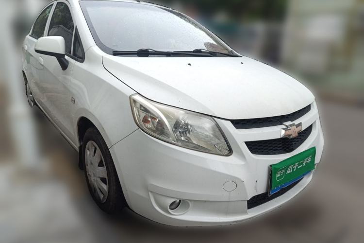 Used Chevrolet Sail 2013 Sedan 1.4L AMT Enjoy Edition Front Right 45 Deg