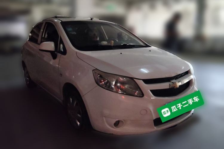 Used Chevrolet Sail 2013 Sedan 1.4L AMT Enjoy Edition Front Right 45 Deg