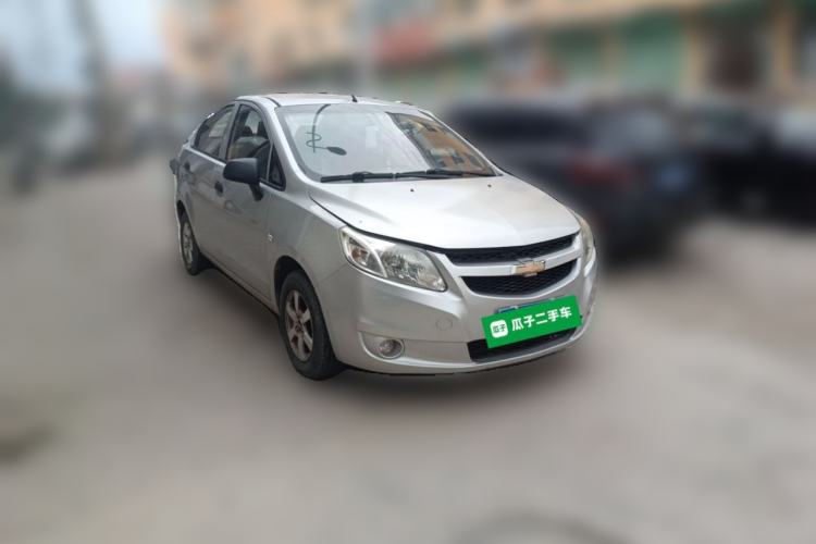 Used Chevrolet Sail 2013 Sedan 1.2L Manual Warm Edition Front Right 45 Deg