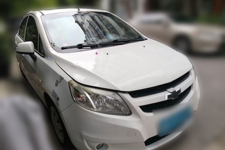 Used Chevrolet Sail 2013 Sedan 1.4L AMT Enjoy Edition Front Right 45 Deg