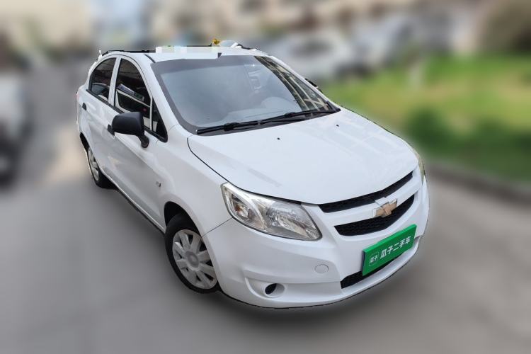 Used Chevrolet Sail 2013 Sedan 1.2L AMT Ideal Edition Front Right 45 Deg