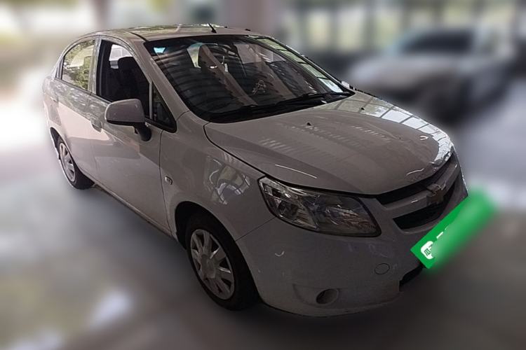 Used Chevrolet Sail 2013 Sedan 1.4L Manual Elegance Edition Front Right 45 Deg
