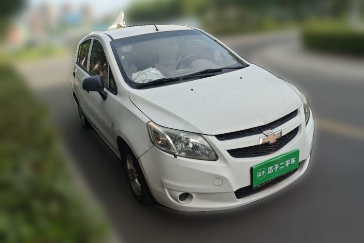 Used Chevrolet Sail 2013 Hatchback 1.2L Manual Warm Edition Front Right 45 Deg