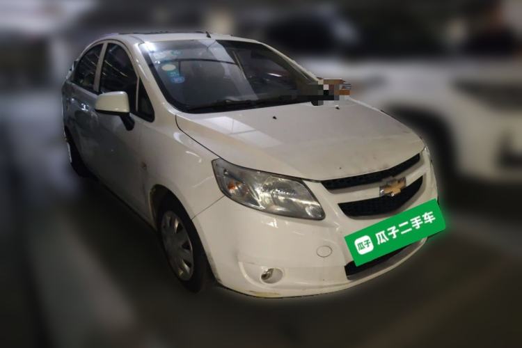 Used Chevrolet Sail 2013 Sedan 1.4L AMT Enjoy Edition Front Right 45 Deg