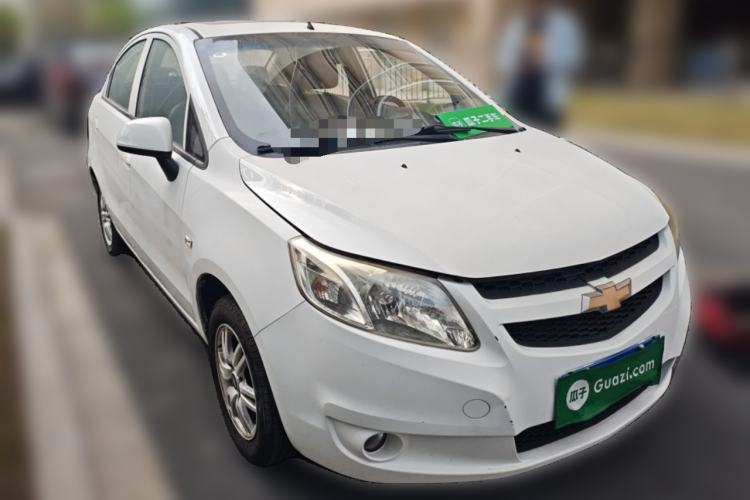 Used Chevrolet Sail 2013 Sedan 1.4L Manual - Youyi Happiness Edition Front Right 45 Deg