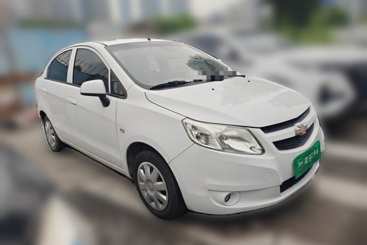 Used Chevrolet Sail 2013 Sedan 1.4L AMT Enjoy Edition Front Right 45 Deg
