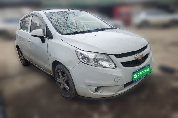 Used Chevrolet Sail 2013 Hatchback 1.2L Manual Ideal Edition Front Right 45 Deg