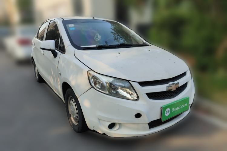Used Chevrolet Sail 2013 Sedan 1.2L Manual Fashion Edition Front Right 45 Deg