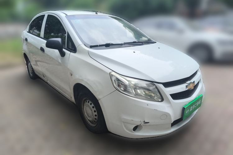 Used Chevrolet Sail 2013 Sedan 1.2L Manual Fashion Edition Front Right 45 Deg