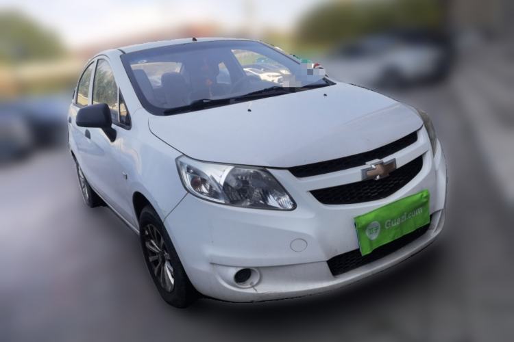 Used Chevrolet Sail 2013 Sedan 1.2L Manual Warm Edition Front Right 45 Deg