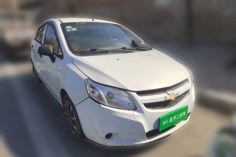 Used Chevrolet Sail 2013 Sedan 1.2L AMT Ideal Edition Front Right 45 Deg